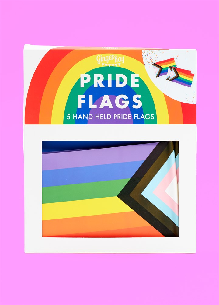 Rainbow Pride Flags - 5 Pack